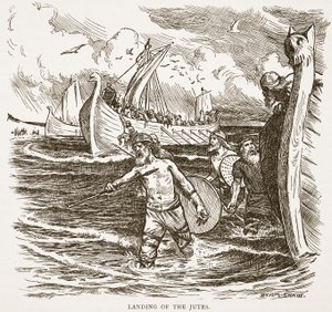 Le débarquement des Jutes à l